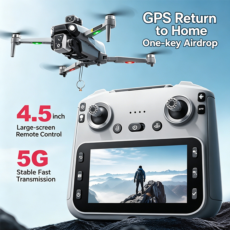 Drone Mapping - K19 MAX GPS Drone 4K Professionele