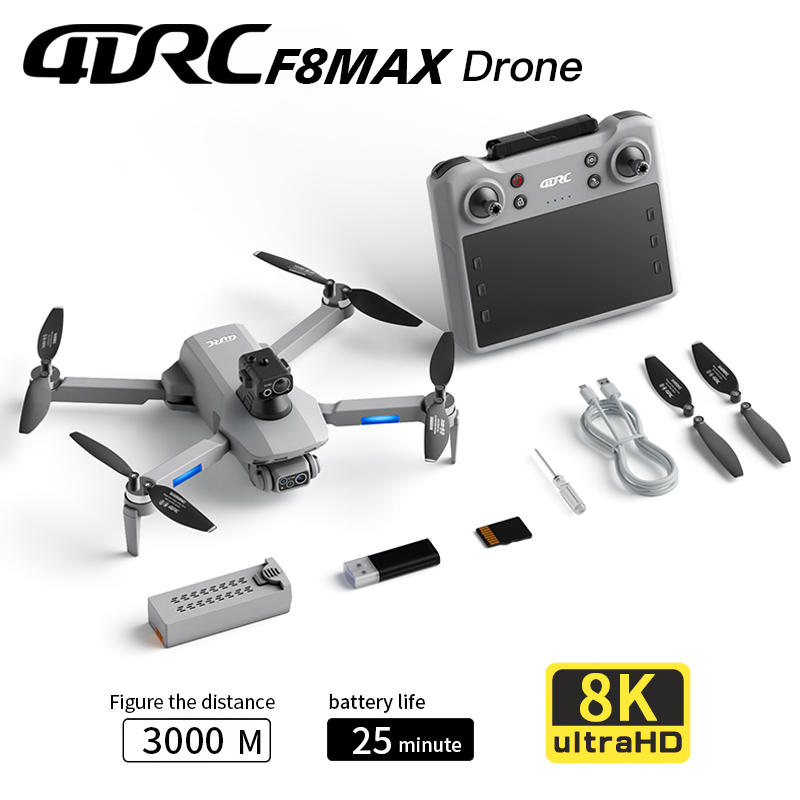 Drone Lidar - F8 MAX GPS Drone Professionele 8K