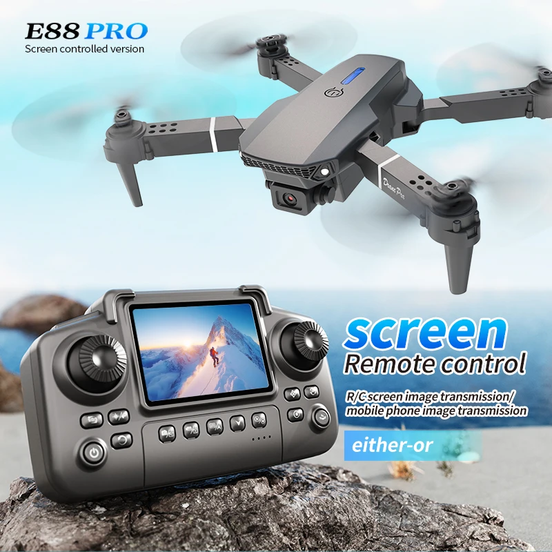 Professionele E88 PRO Drone me - Drone Photogrammetry recensie en prijs