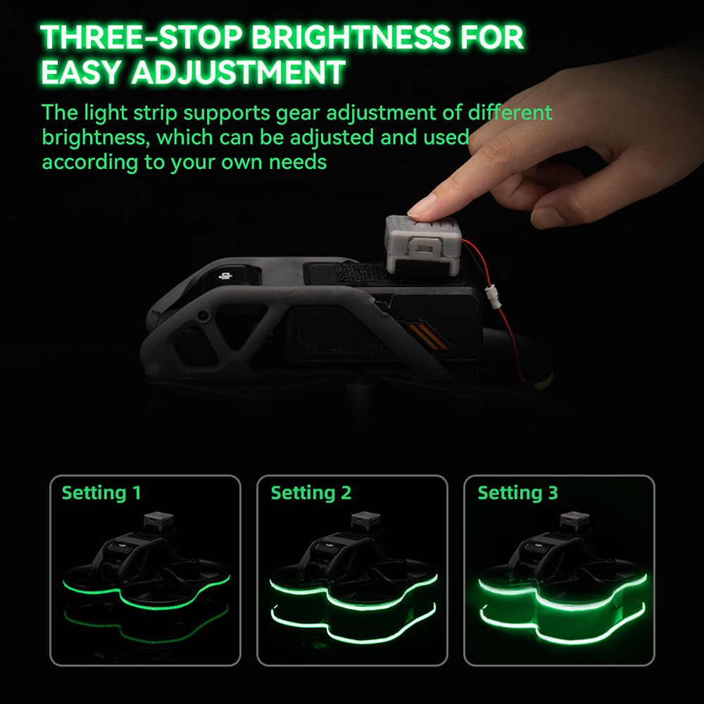 RC LED Light Strips for DJI Av - Drone Lidar recensie en prijs