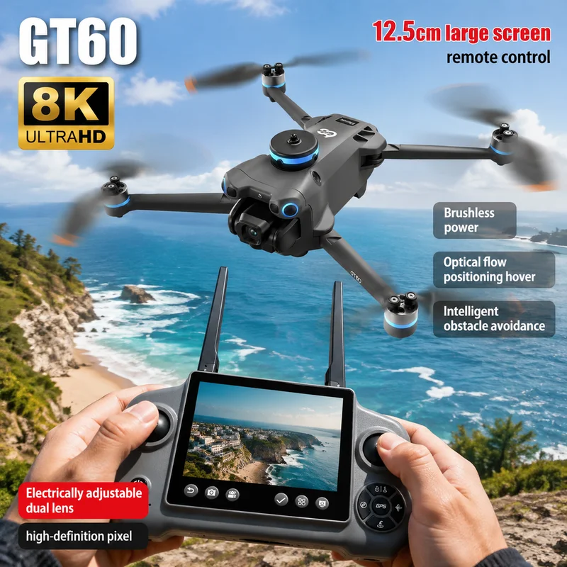NIEUWE GT60 Mini Drone Dubbele - Drone Lidar recensie en prijs