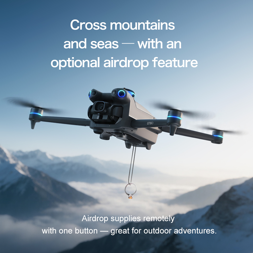 NIEUWE GT60 Mini Drone Dubbele - Drone Lidar recensie en prijs