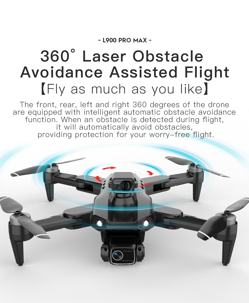 LYZRC L900 PRO MAX Laser obsta - Drone Photogrammetry recensie en prijs