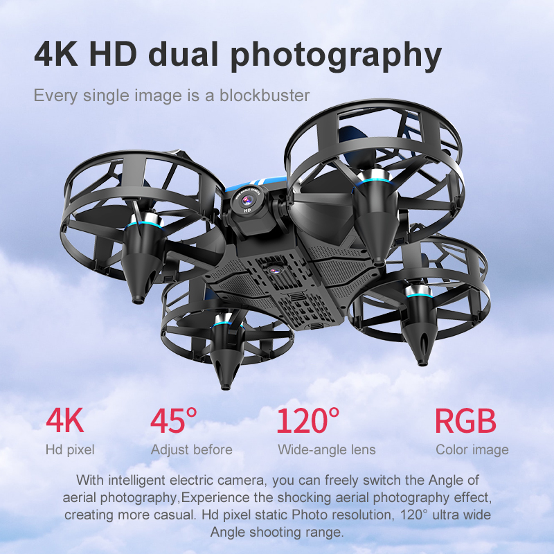 NIEUWE Mini Drone 812PRO beroe - Drone Cinematic recensie en prijs