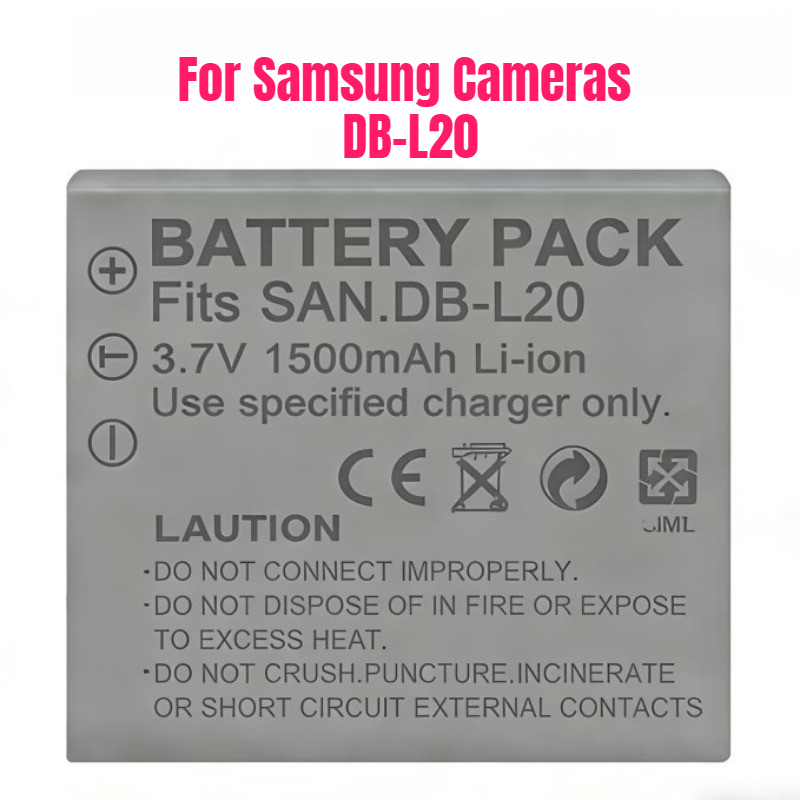 3.7V 1500mAh DB-L20 batterij v - Drone Cinematic recensie en prijs